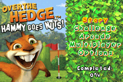 Over the Hedge screenshot 3 for GameBoy Advance